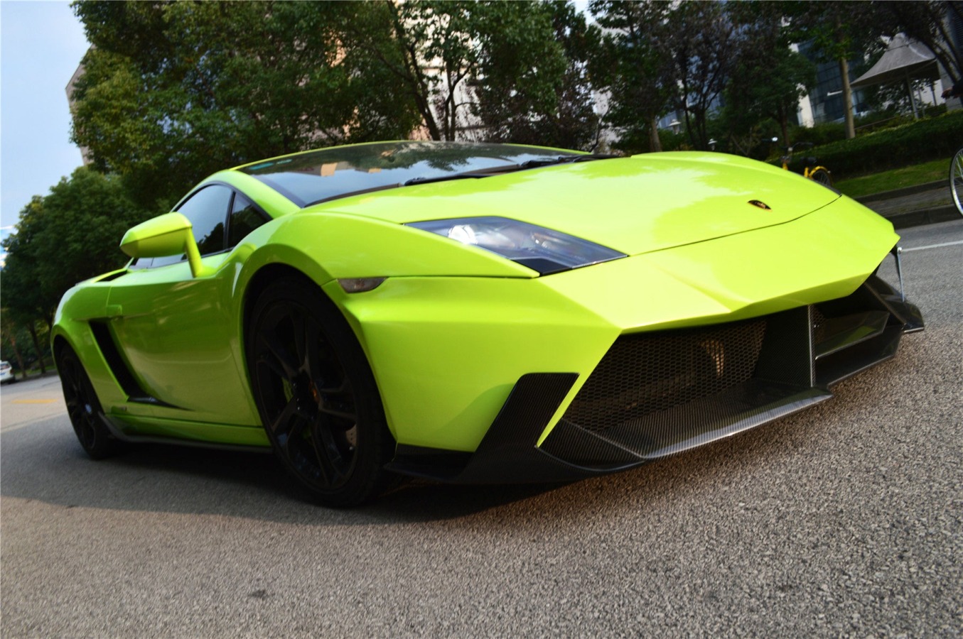 DarwinPRO 2009-2014 Lamborghini Gallardo VF Style Front Bumper