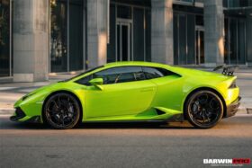 DarwinPRO 2015-2019 Lamborghini Huracan LP610&LP580 AO Style Carbon Fiber Side Skirts Under Board - image 3