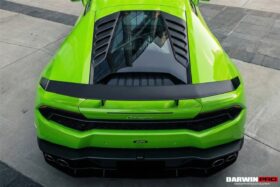 DarwinPRO 2015-2025 Lamborghini Huracan LP610 & LP580 & EVO & Tecnica AO Style Carbon Fiber Trunk Spoiler Wing - image 2