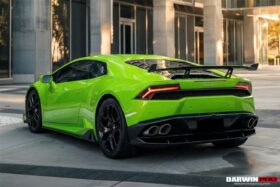 DarwinPRO 2015-2025 Lamborghini Huracan LP610 & LP580 & EVO & Tecnica AO Style Carbon Fiber Trunk Spoiler Wing - image 4