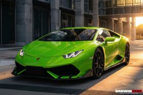 DarwinPRO 2015-2019 Lamborghini Huracan LP610&LP580 AO Style Carbon Fiber Side Skirts Under Board - image 6