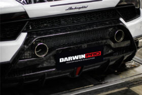 DarwinPRO 2015-2020 Lamborghini Huracan LP610 | LP580 | Performante Style Partial Carbon Rear Bumper - image 8