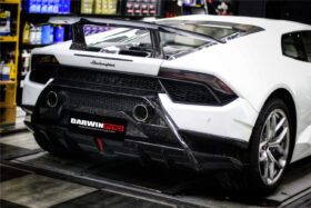 DarwinPRO 2015-2020 Lamborghini Huracan LP610 | LP580 | Performante Style Partial Carbon Rear Bumper - image 7