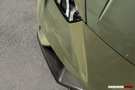 DarwinPRO 2015-2025 Lamborghini Huracan LP610 & LP580 & EVO & Tecnica Performante Style Partial Carbon Front Bumper - image 4