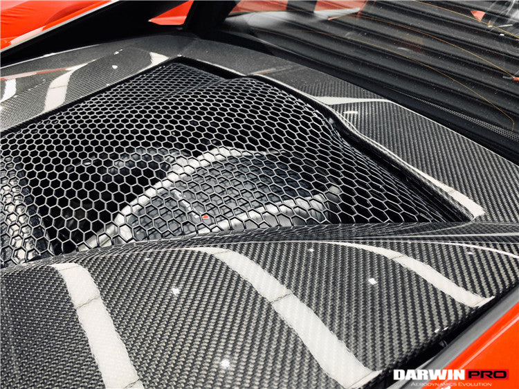 DarwinPro Aerodynamics DarwinPRO 540c 570s Coupe Autoclave Carbon Fiber Rear Engine Trunk Replacement for McLaren 570S -