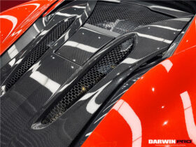 DarwinPro Aerodynamics DarwinPRO 540c 570s Coupe Autoclave Carbon Fiber Rear Engine Trunk Replacement for McLaren 570S -