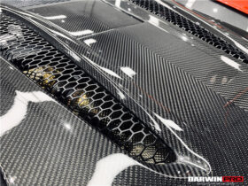 DarwinPro Aerodynamics DarwinPRO 540c 570s Coupe Autoclave Carbon Fiber Rear Engine Trunk Replacement for McLaren 570S -