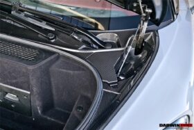 DarwinPro Aerodynamics DarwinPRO GT OEM Style Autoclave Carbon Fiber Front Trunk Opening Surround Trim Set Fits GT, GTS -