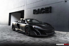 DarwinPro Aerodynamics DarwinPRO 650s Coupe and Spider Carbon Fiber Front Bumper Lower Section DarwinRPO (OEM) for McLaren