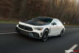 DarwinPRO 2019-2024 Mercedes Benz AMG GT50 GT53 GT43 GT63 GT63S 4Door Coupe X290 IMP Performance Ver.2 Part Carbon Fiber Front Bumper - image 10
