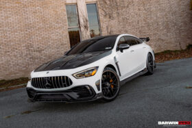 DarwinPRO 2019-2024 Mercedes Benz AMG GT50 GT53 GT43 GT63 GT63S 4Door Coupe X290 IMP Performance Ver.2 Side Skirts - image 9