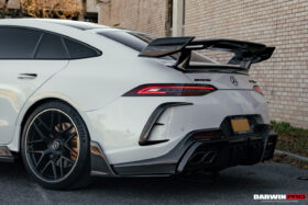 DarwinPRO 2019-2024 Mercedes Benz AMG GT50 GT53 GT43 GT63 GT63S 4Door Coupe X290 IMP Ver.2 Design Part Carbon Fiber Rear Bumper - image 7