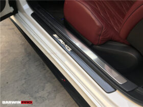 DarwinPRO 2014-2021 Mercedes Benz C217 S63 S65 AMG Coupe Autoclave Carbon Fiber Door Sills Steps Cover - image 10
