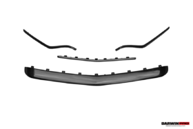 DarwinPRO 2014-2017 Mercedes Benz C217 S63 S65 AMG Coupe Carbon Fiber Front Bumper Lip - image 9