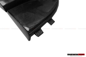 DarwinPRO 2014-2021 Mercedes Benz C217 S63 S65 AMG Coupe Carbon Fiber Rear Bumper Caps - image 5