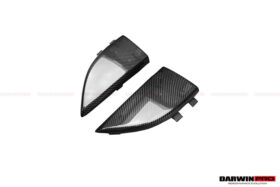 DarwinPRO 2014-2021 Mercedes Benz C217 S63 S65 AMG Coupe Carbon Fiber Rear Bumper Caps - image 8
