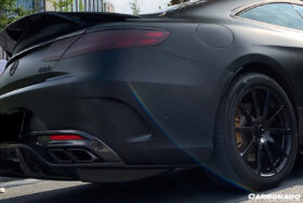 DarwinPRO 2014-2021 Mercedes Benz C217 S63 S65 AMG Coupe  Carbon Fiber Trunk Trim - image 5