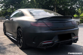 DarwinPRO 2014-2021 Mercedes Benz C217 S63 S65 AMG Coupe  Carbon Fiber Trunk Trim - image 2