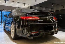 DarwinPRO 2014-2021 Mercedes Benz C217 S63 S65 AMG Coupe  Carbon Fiber Trunk Trim - image 9