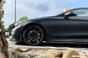 DarwinPRO 2014-2021 Mercedes Benz C217 S63 S65 AMG Coupe BKSS Style Carbon Fiber Side Skirts - image 2
