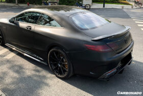 DarwinPRO 2014-2021 Mercedes Benz C217 S63 S65 AMG Coupe BKSS Style Carbon Fiber Side Skirts - image 5