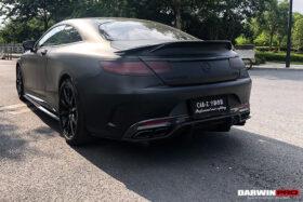 DarwinPRO 2014-2021 Mercedes Benz C217 S63 S65 AMG Coupe Carbon Fiber Rear Lip - image 6