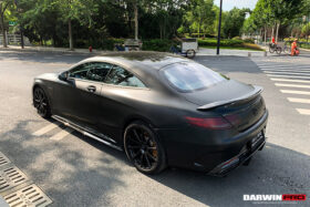 DarwinPRO 2014-2021 Mercedes Benz C217 S63 S65 AMG Coupe Carbon Fiber Rear Lip - image 2