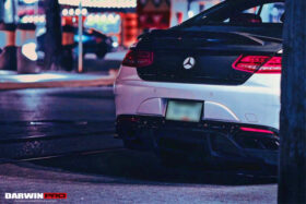 DarwinPRO 2014-2021 Mercedes Benz C217 S63 S65 AMG Coupe Carbon Fiber Trunk - image 2
