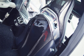 DarwinPRO 2015-2018 Mercedes Benz C63 S CLA45 AMG Sedan Carbon Fiber Seat-back Cover - image 6