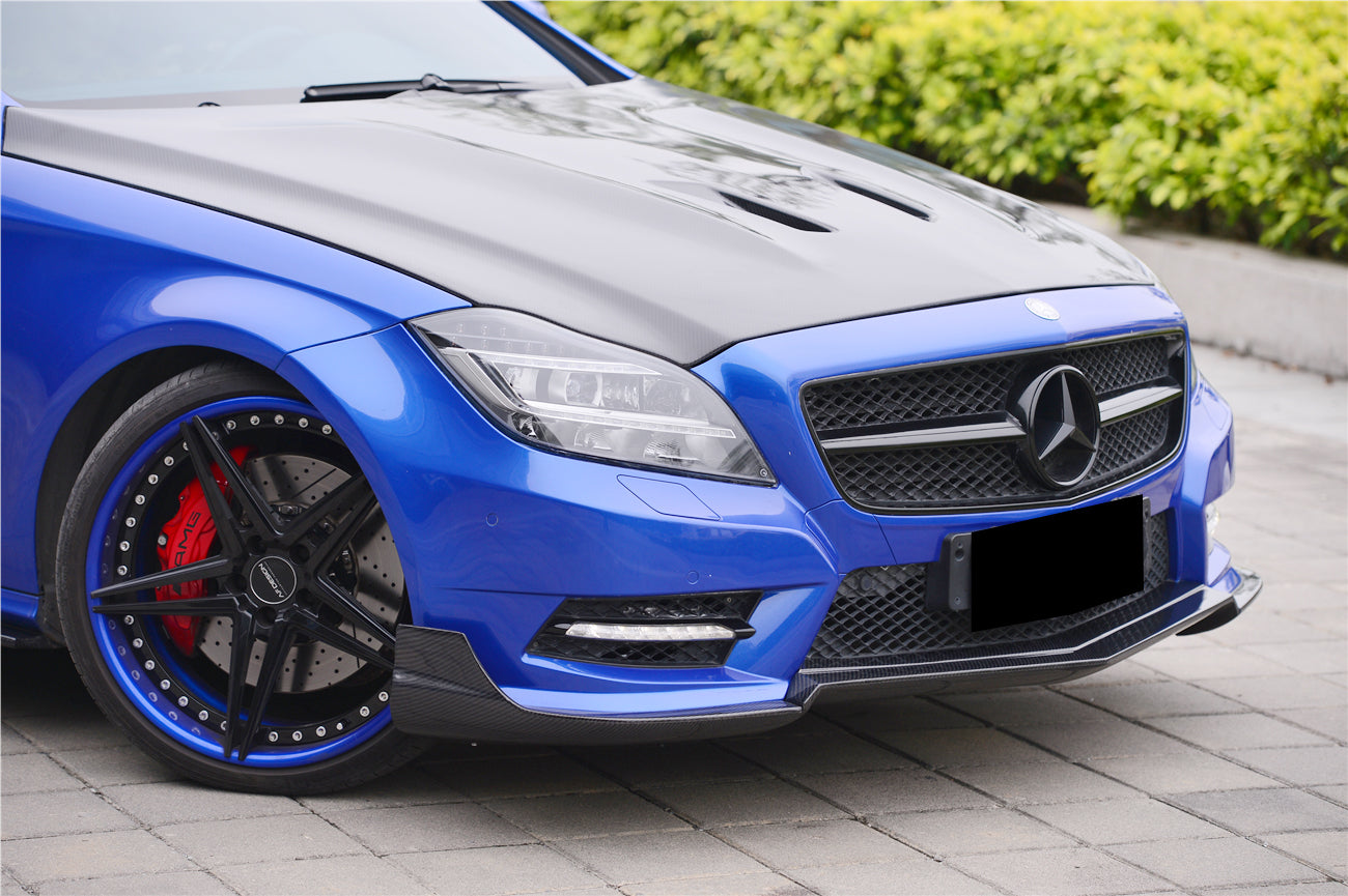 DarwinPRO 2011-2014 Mercedes Benz CLS Class W218 RT Style Front Lip (Not Fit AMG)