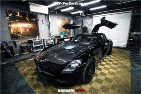 DarwinPRO 2010-2015 Mercedes Benz W197 SLS AMG IMP Performance Carbon Fiber Hood - image 6