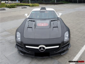 DarwinPRO 2010-2015 Mercedes Benz W197 SLS AMG IMP Performance Carbon Fiber Hood - image 9