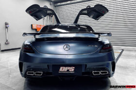DarwinPRO 2010-2015 Mercedes Benz W197 SLS AMG BKSS Style Rear Bumper - image 5