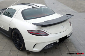 DarwinPRO 2010-2015 Mercedes Benz W197 SLS AMG BKSS Style Carbon Fiber Roof Scoop - image 2