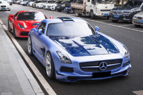DarwinPRO 2010-2015 Mercedes Benz W197 SLS AMG BKSS Style Front Bumper - image 1