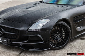 DarwinPRO 2010-2015 Mercedes Benz W197 SLS AMG BKSS Style Carbon Fiber Hood - image 4