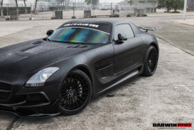 DarwinPRO 2010-2015 Mercedes Benz W197 SLS AMG BKSS Style Carbon Fiber Hood - image 6