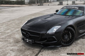 DarwinPRO 2010-2015 Mercedes Benz W197 SLS AMG BKSS Style Carbon Fiber Hood - image 7