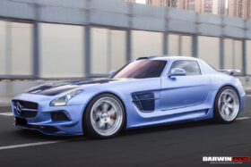 DarwinPRO 2010-2015 Mercedes Benz W197 SLS AMG BKSS Style Side Skirts & Fender - image 2