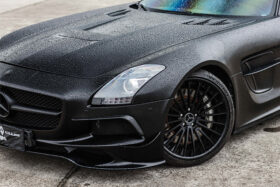 DarwinPRO 2010-2015 Mercedes Benz W197 SLS AMG BKSS Style Carbon Fiber Hood - image 3
