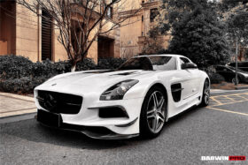 DarwinPRO 2010-2015 Mercedes Benz W197 SLS AMG IMP Performance Carbon Fiber Hood - image 2