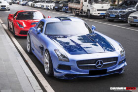 DarwinPRO 2010-2015 Mercedes Benz W197 SLS AMG BKSS Style Front Bumper - image 4