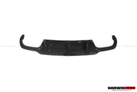 DarwinPRO 2012-2014 Mercedes Benz W204 C Class & C63 AMG Carbon Fiber Rear Lip Diffuser - image 7