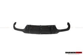 DarwinPRO 2012-2014 Mercedes Benz W204 C Class & C63 AMG Carbon Fiber Rear Lip Diffuser - image 9
