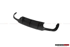 DarwinPRO 2012-2014 Mercedes Benz W204 C Class & C63 AMG Carbon Fiber Rear Lip Diffuser - image 10
