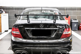 DarwinPRO Mercedes Benz W204 C Class  C63 AMG Sedan BKSS Style Carbon Fiber Trunk Spoiler - image 2
