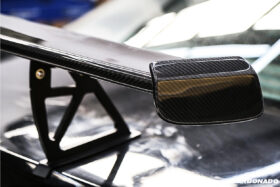 DarwinPRO Mercedes Benz W204 C Class  C63 AMG Sedan BKSS Style Carbon Fiber Trunk Spoiler - image 5