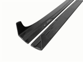 DarwinPRO 2012-2014 Mercedes Benz W204 C Class Coupe DP Style Carbon Fiber Side Skirts Under Board - image 10