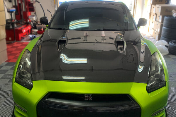 DarwinPRO 2008-2016 Nissan GTR R35 CBA DBA BSE Style Carbon Fiber Hood