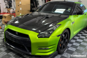 DarwinPro Aerodynamics DarwinPRO GTR R35 CBA DBA BSE Style Carbon Fiber Hood - Image 6